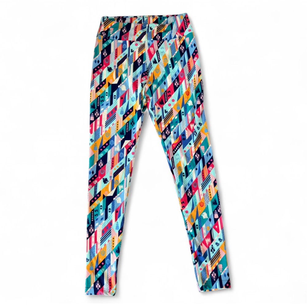LuLaRoe DISNEY Leggings Snow White Princess - Castle